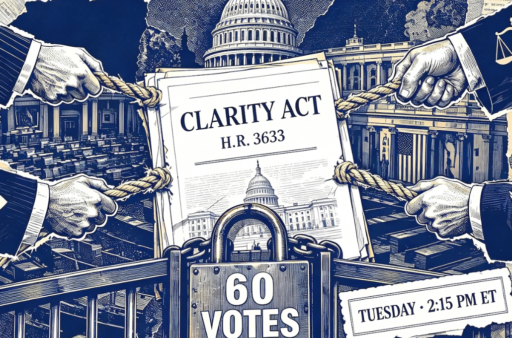 沃伦撕碎遮羞布，《CLARITY Act》差了整整 11 票